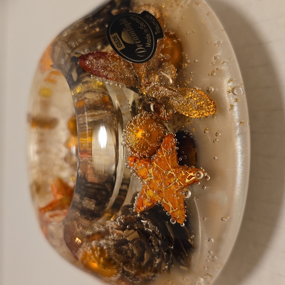 Gilde Dreamlight Lucite Tealight Candle Holder From Germany - Picture 7 of 16